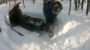 Снегоходы Тайга с лифаном 20 и Буран в Тайге.