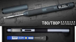 100W USB-C Паяльник ALIENTEK T80P кушает сколько ты ему скажешь. Тонкая настройка потребления тока
