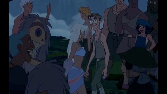 Разбираем пару из мультфильма "Атлантида" смотреть онлайн