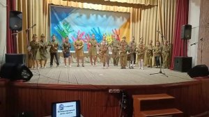 Игра на ложках под марш "Прощание Славянки" Курчумский СДК