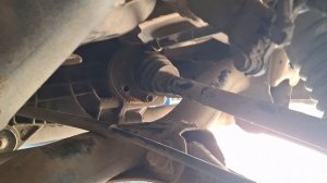 снятие заднего привода audi Q7