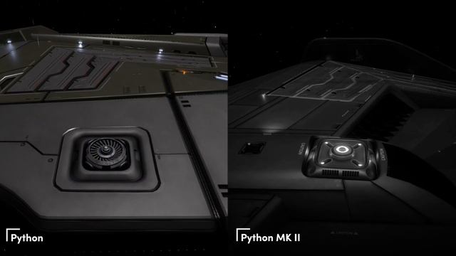 Elite Dangerous Сравнение Python и Python MK II смотреть онлайн