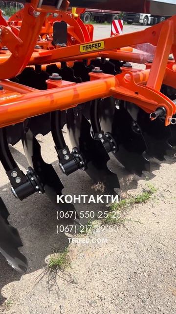 ТАУРУС 2.4Н-01 навісна дискова борона для МТЗ #борона #та смотреть онлайн