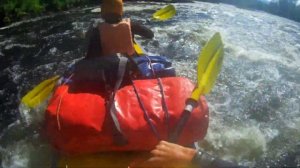 Сплав по реке Тумча Тунтсайоки. Все пороги на байдарка