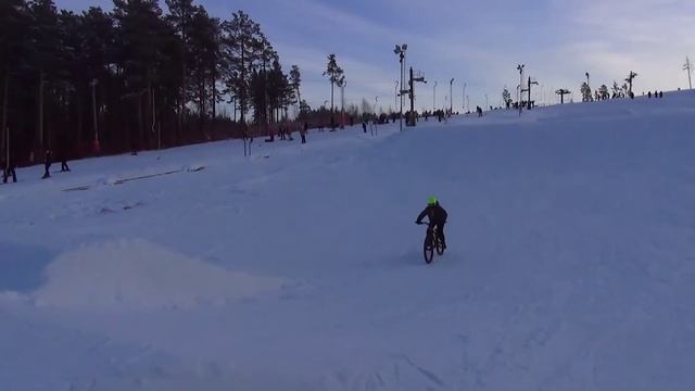 На ВЕЛИКЕ в СНОУПАРКЕ! | МТБ vs СНОУБОРД!