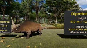 Какие были размеры у доисторических животных из разных периодов времени?