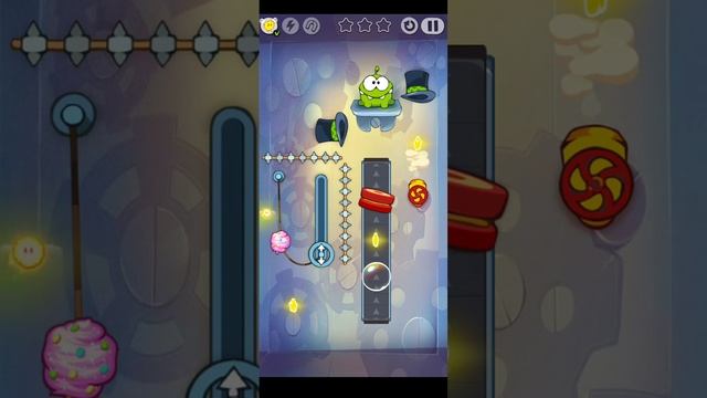 конец игры Cut The Rope Ам Ням