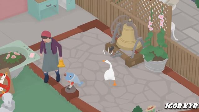 Прохождение Untitled Goose Game V1.0.8 часть 5 ♣ Финал