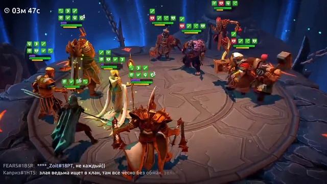 Эйдж оф Мэджик - Артус+Азариэл VS Трорин+Сунь Укун