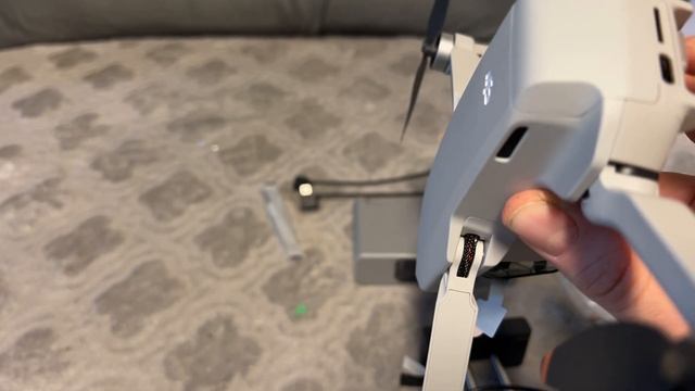 DJI Mini 4k Fly More  распаковка