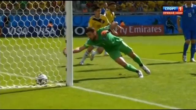 КОлумбия ГРеция 1-0 ПЕРВЫЙ ГОЛ Пабло Армеро ЧМ 2014 Видео Голов смотреть онлайн