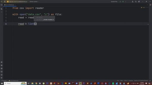 CSV Файл в Список на Python! Легко и Быстро! Библиотека "csv"