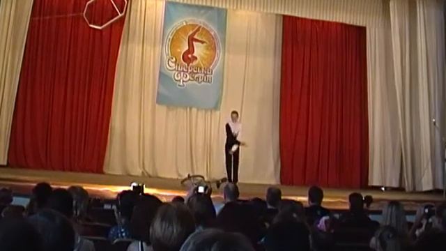 Цирк Валерия Абеля Белоруссия моноциклы.MP4