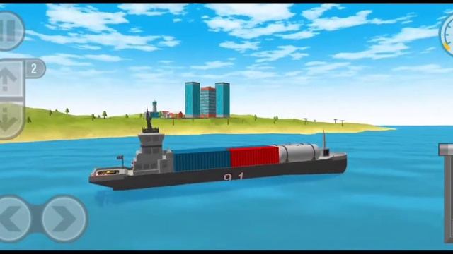 Контейнеровоз | Корабли | Draw Bricks 36.0