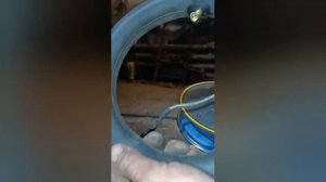 замена задней покрышки на новую с камерой на электросамокате Ninebot max g30