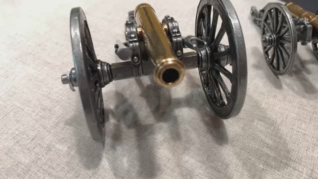 Пушка времен Гражданской войны США 1857 г. 19 см, Civil War Cannon, USA 1857, Denix 422