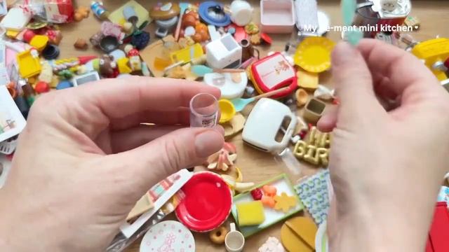 Miniature kitchen set installation ✨ASMR ✨Re-ment collection✨ смотреть онлайн