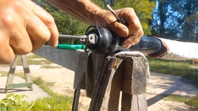 Виндсерфинг. Меняем резиновый шарнир на нержавеющий