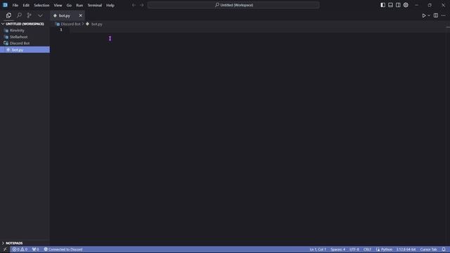 #1 Создание Discord-бота | Ознакомление