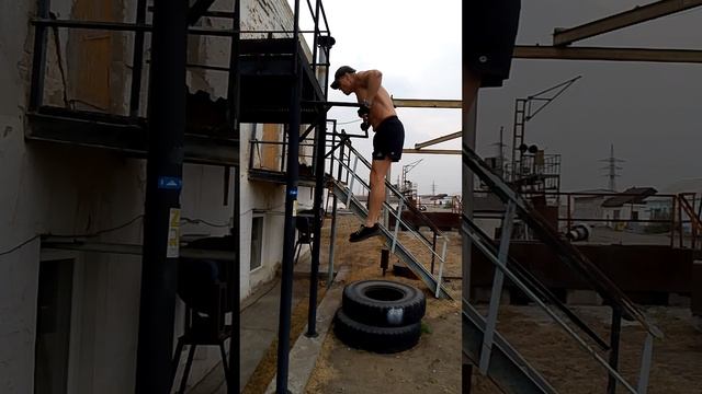 💪Треня выходов. Лесенка +1 +10 сек.