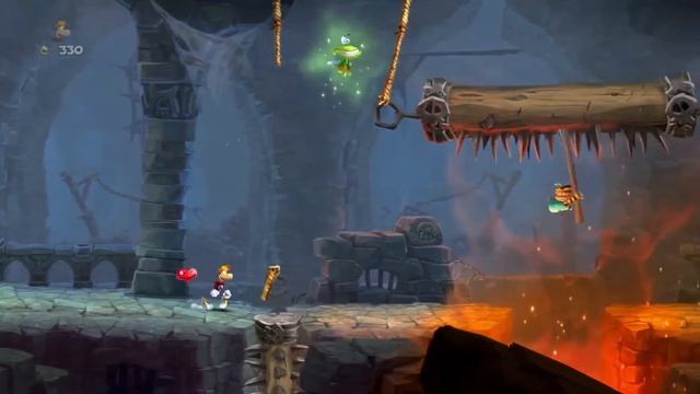 Rayman Legends   PS4 PRO Первый запуск  PS Plus