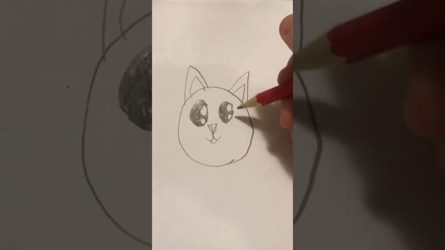 Как нарисовать анимешного кота смотреть онлайн