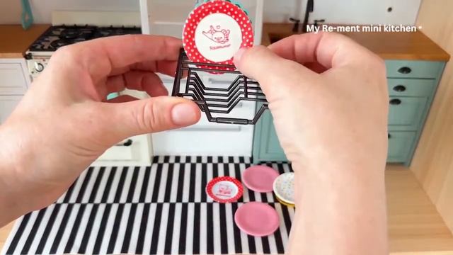 Miniature kitchen set installation ✨ASMR ✨Re-ment collection✨ смотреть онлайн