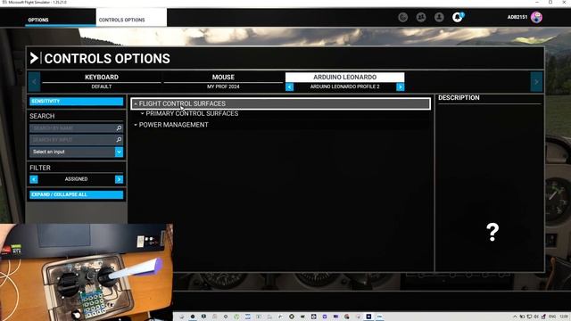 Джойстик для АВІАСИМУЛЯТОРА за 30$ (1100 грн) на Arduino Leonardo ? смотреть онлайн