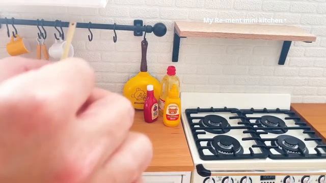 Miniature kitchen set installation ✨ASMR ✨Re-ment collection✨ смотреть онлайн