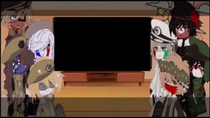 Past Countryhumans react to future | 2x!!! |, Реакция стран из прошлого на