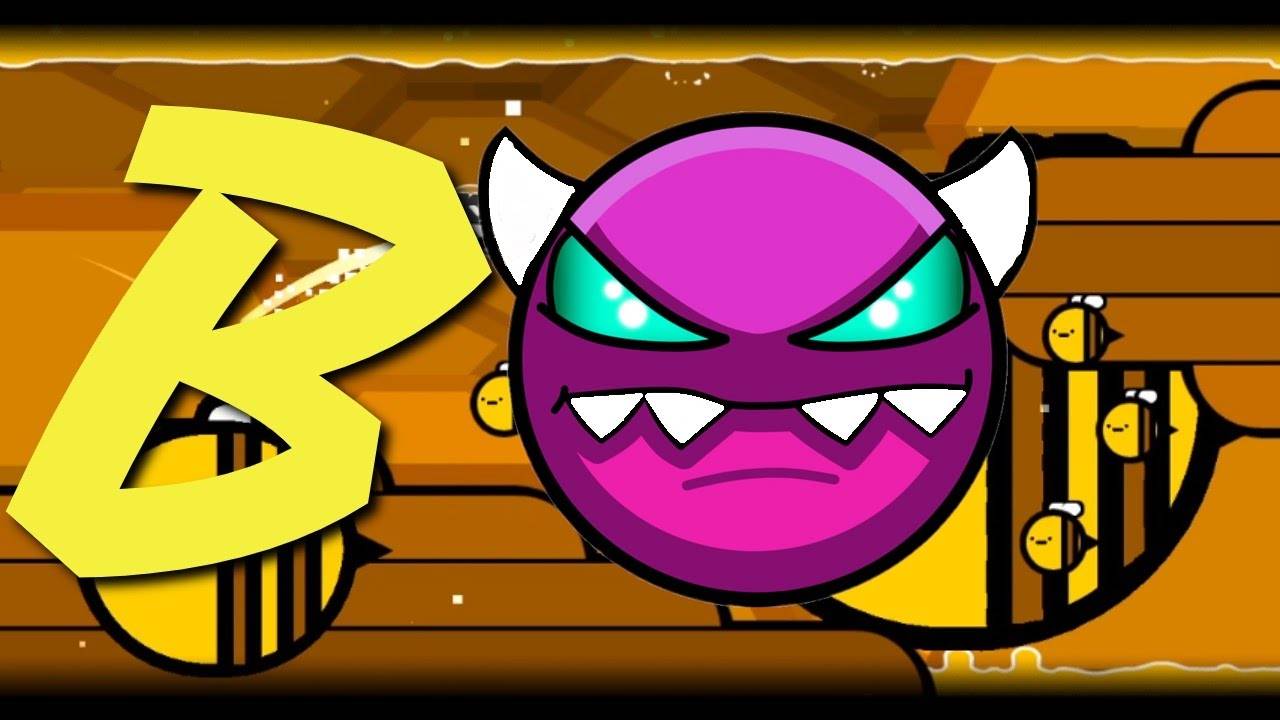 Geometry Dash B Геометри Деш Битва с Босом Пчелой BY MOTELEYORC смотреть онлайн