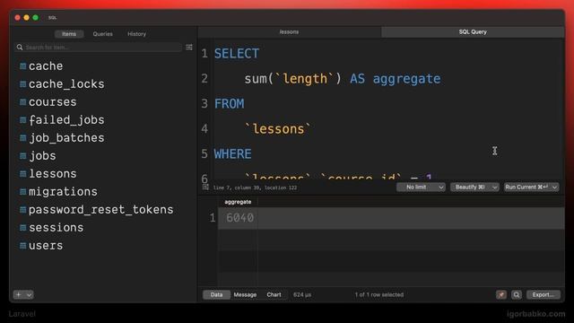 Laravel для новичков #54 - Продолжительность курса смотреть онлайн