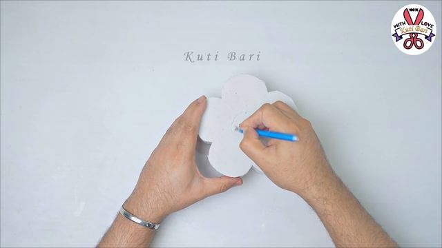 Flower vase making || Paper flower vase || POP flower vase || Easy flower vase смотреть онлайн