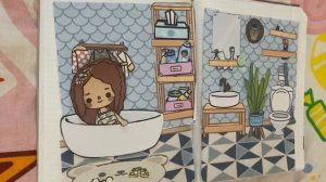 Toca Boca бумажный мир