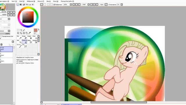 SpeedPaint #2 Моя сестра рисует аватарку для группы. смотреть онлайн