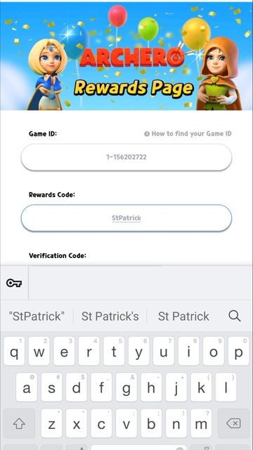 Archero ПРОМОКОД МАРТ 2023 #промокод