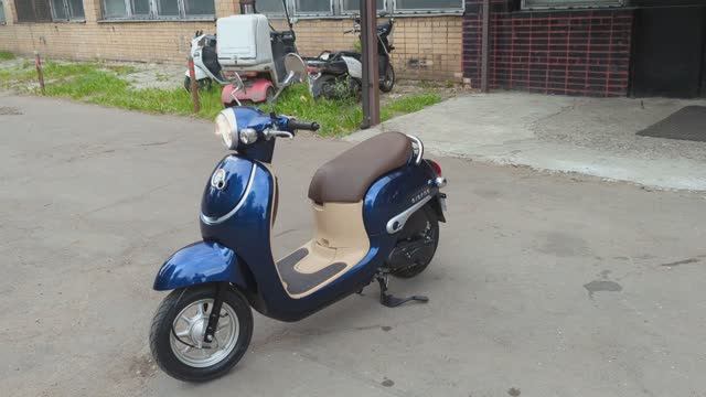Скутер Honda Giorno AF77 (121HA2) 2018 г. смотреть онлайн
