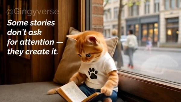 📚 Tiny Cat’s Bookshop Afternoon_ The Book That Waited 📖🕰️