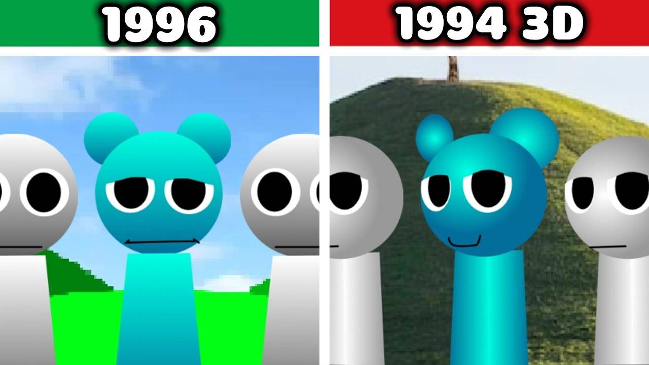 INCREDIBOX SPRUNKI | 1996 vs 1994 3D 👓📼 — КТО ВЫГЛЯДИТ КРУЧЕ? 😎 смотреть онлайн