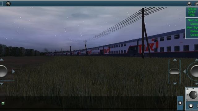 trainz simulator 12 Android на "ТЕП70-0301" с "Пассажирским поездом" смотреть онлайн