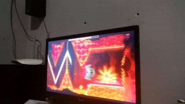 Умер на уровне Fingerdash в конце | Geometry Dash