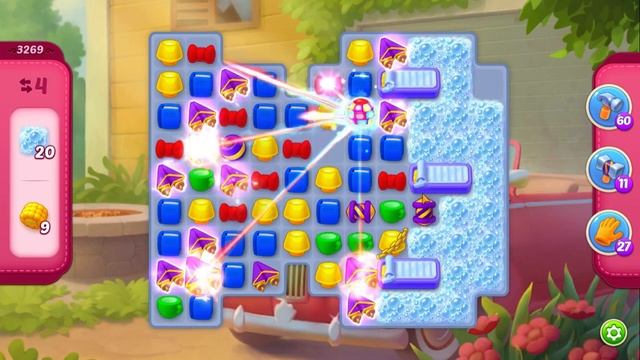 Homescapes Level 3269 Very Hard (No Boosters) /Уровень 3269 Очень Сложный (Без бустеров) 24.12.2022