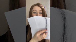Простой способ отличить натуральный волос от искусст?