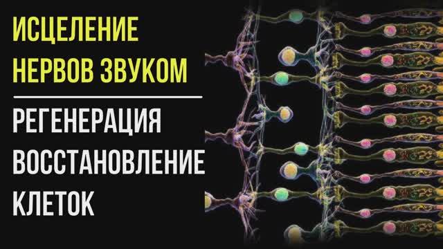 ИСЦЕЛЕНИЕ НЕРВОВ*МОЩНАЯ РЕГЕНЕРАЦИЯ*Исцеление Звуком (Гц)