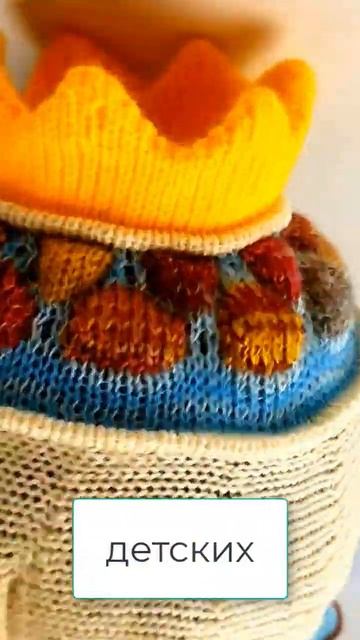 Детская шапка и платье