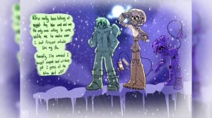 PANIC AU Murder Drones ASK (RUS) #3 || Озвучка||Паника АУ