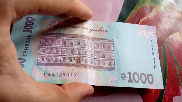 Купюра 1000 гривень (banknotes Of Ukraine)