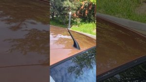 Как установить врезную антенну на крышу автомобиля? А пожалуйста! Триада ВА -269 наружная активная