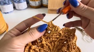 ШИКАРНАЯ СУМКА из рафии "МАНДАЛА"  МАСТЕР-КДАСС ДЛЯ НАЧИНАЮЩИХ  CROCHET HANDBAG TUTORIAL