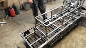 Продолжение сборки самодельного снегохода